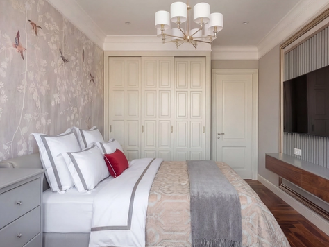 Дизайн интерьера спальни в Москве "Тихая роскошь"